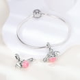 thumbnail image 3 of NARMO 925 Sterling Silver Cake Baking Dangle Charm, Sparkling 5A Zircon DIY Fit European Bracelet Women's Jewelry Gift for Her, 3 of 6