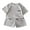 outfits-Grey, variant on Toddler Baby Boy Clothes Striped Embroidery T-Shirt Elastic Waist Shorts Set 2Pcs Infant Summer Outfits(Green,11-12 Y)