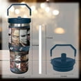 thumbnail image 2 of 30oz Horror Movies Tumbler with Lid and Flip Straw,Gift for Man Women, Halloween Stainless Steel Insulated Cup, Travel Coffee Mug, Terror Water Bottle for Fans, 2 of 6