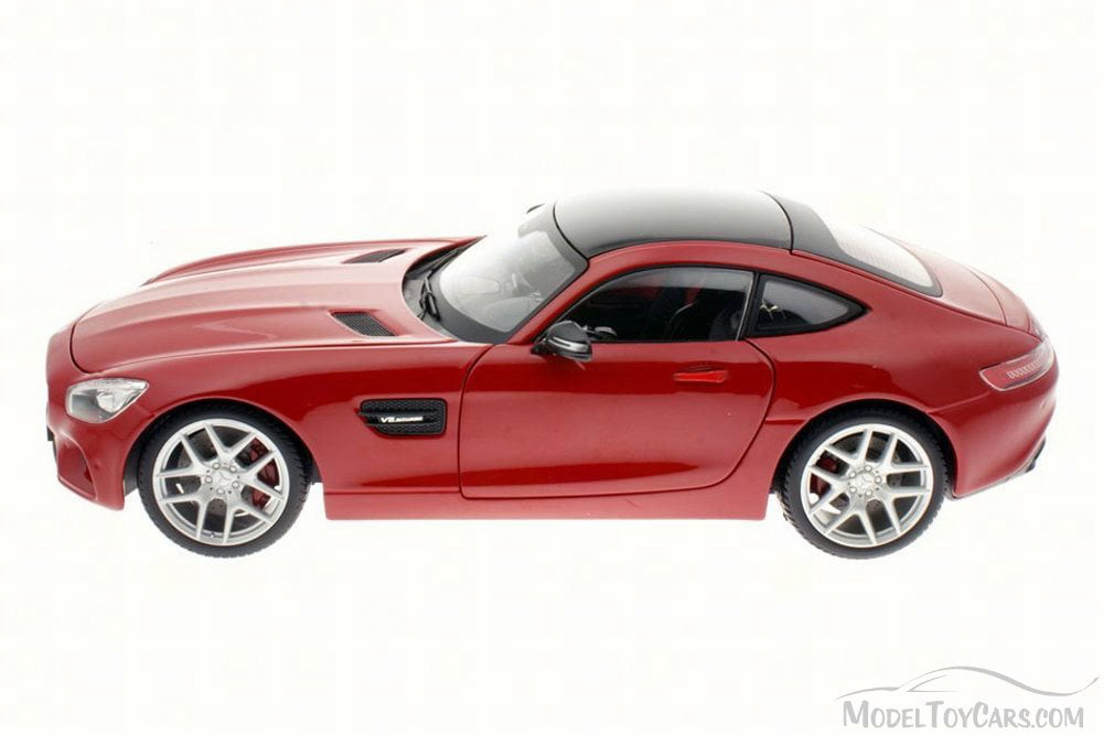 MERCEDES AMG GT RED EXCLUSIVE EDITION 1/18 DIECAST MODEL CAR BY MAISTO 38131 