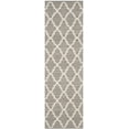 thumbnail image 2 of SAFAVIEH Montauk Crispian Geometric Quatrefoils Cotton Runner Rug, Grey/Ivory, 2'3" x 7', 2 of 6