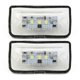 thumbnail image 2 of For Mercedes SL R230 License Plate Lights Replacement Exterior White ABS Direct Replacement Car Accessories, 2 of 5