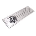 thumbnail image 1 of Countertop Glass Rinser, 304 Stainless Steel Glass Rinser Cup Washer Bar Sink with Glass Rinser Tray Hose for Bar Coffee Shop, 1 of 7