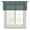 Green, variant on Indigo Blue Sheer Curtains Valances for Windows Farmhouse Vintage Blue Solid Color Chiffon Kitchen Valances for Cafe, Rod Pocket Voile Window Treatments Curtains for Living Room Bedroom, 60"x18"