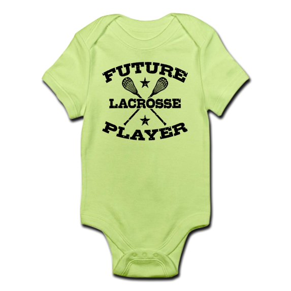 CafePress - Future Lacrosse Player Infant Bodysuit - Baby Light Bodysuit