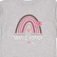 thumbnail image 4 of Inktastic Mimi and Poppop Love Me Rainbow Girls Long Sleeve Toddler T-Shirt, 4 of 5