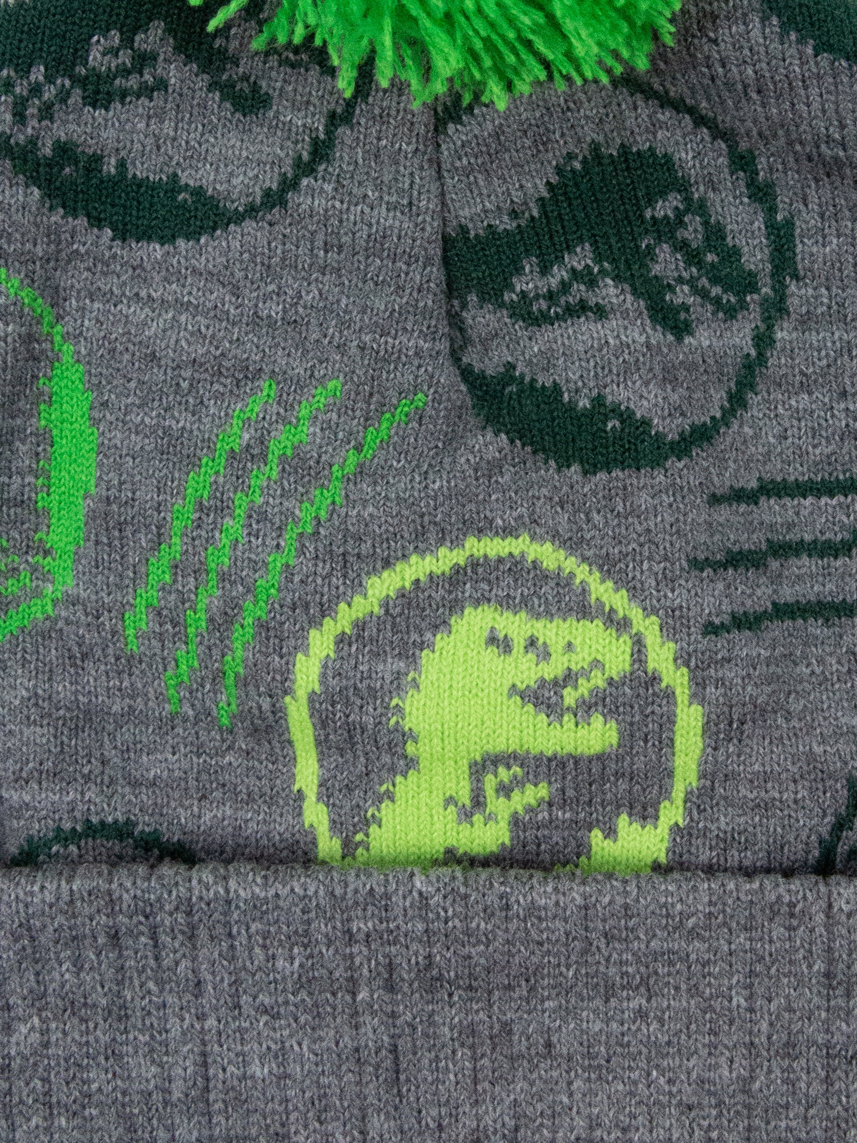 Jurassic Park Licensed Toddler Boys or Girls Knit Beanie Hat and Gloves Set, 2-Piece, One Size