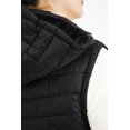 thumbnail image 4 of Chaleco afelpado con capucha Roman Fashion /Tallas Extras, 015 (Negro) negro 38, 4 of 7