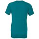thumbnail image 3 of Canvas - Camiseta básice con cuelloredondo de manga corta ajustada en el Bicep para hombre - Verano (Azul teal Triblend), 3 of 3