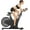 Black+Silver, variant on Exercise Bike,Fitness Stationary Bike Machine,Indoor Cycling Bike,Magnetic Bike with 32-Level Adjustable Resistance,Silent Belt Drive,Adjustable Handlebar&Seat,Visualizing Motion Data for Home Gym