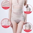 thumbnail image 2 of Compressing Abs Sculpting Panty Women Tummy Control Slimmer  Slimming High Waist Pants, 2 of 8