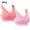 Pink, variant on Women Sports Bra 2pc Solid Sport Tank Wireless Daily Casual Wear