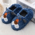 thumbnail image 6 of Shldybc Toddler Slippers Kids Slippers Fuzzy Slides for Girls Boys Cozy Lightweight House Newborn Crib Shoes Winter Warm Nonslip Indoor Slippers Merry Christmas!, 6 of 9