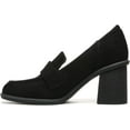 thumbnail image 2 of Dr. Scholl's Shoes Womens Rumors Block Heel Loafer Black Synthetic 8.5M, 2 of 5