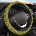 thumbnail image 5 of Salouo Squirrel And Fox In The Forest Print Elastic Car Steering Wheel Cover - 15'' Non-Slip Car Wheel Cover Protector - Universal Car Accessory for Diverse Cars, 5 of 6