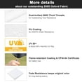 thumbnail image 4 of InstaHibit 1 Pack Side Wall for 10x15 Ft EZ Pop Up Canopy Tent UV50+ Lawn Sun, 4 of 12