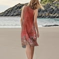 thumbnail image 3 of WILLBEST Vestidos De Verano Vestido De Lino Para Mujer Vestido De Playa Informal Hasta La Rodilla Vestido Sin Mangas Vestido Casual Estampado De Verano Con Bolsillos, 3 of 3