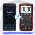 thumbnail image 3 of Multímetro digital compatible con Bluetooth 6000 recuentos probador de voltaje actual (rojo) Tmvgtek Para estrenar, 3 of 9