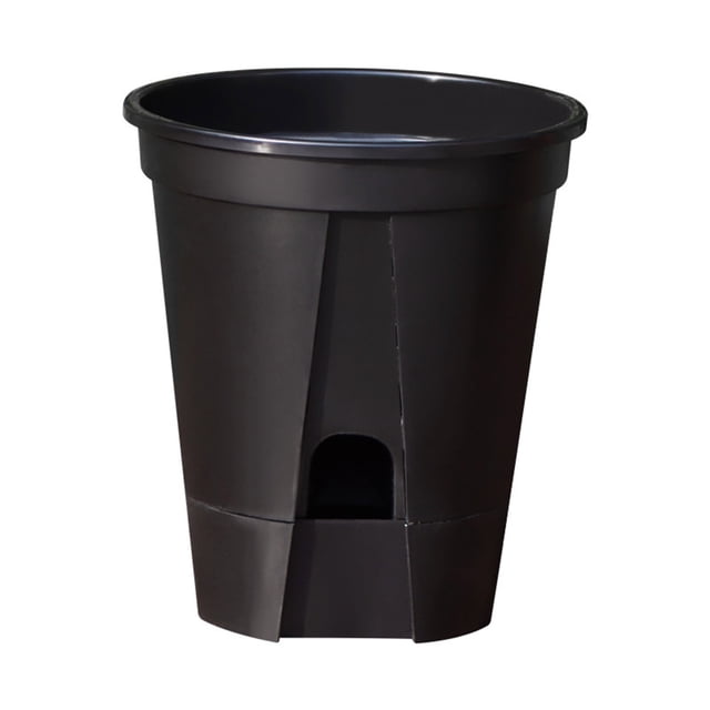 Self Watering Flowerpot Breathable Transparent Plastic Planter for Phalaenopsis Control Automatic Water Storage Planter Pot for Home Office