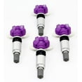 thumbnail image 2 of Set of 4 MAX MXSA001 TPMS 433mhz Tire Pressure Sensors for McLaren 570 720S F11001648001B w/Silver Aluminum Valve Stems, 2 of 4