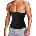 thumbnail image 1 of COMFREE Sauna Waist Trimmer Belt Men Workout Waist Trainer Sweat AB Belt with Adjustable Double Straps, 1 of 6