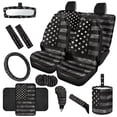 thumbnail image 2 of HUIACONG Car Seat Cover Set, with Car Armrest Cover Car Seatbelt Shoulder Strap Cover, 14 Pack Stylish Suitable for Auto Cars, 2 of 8