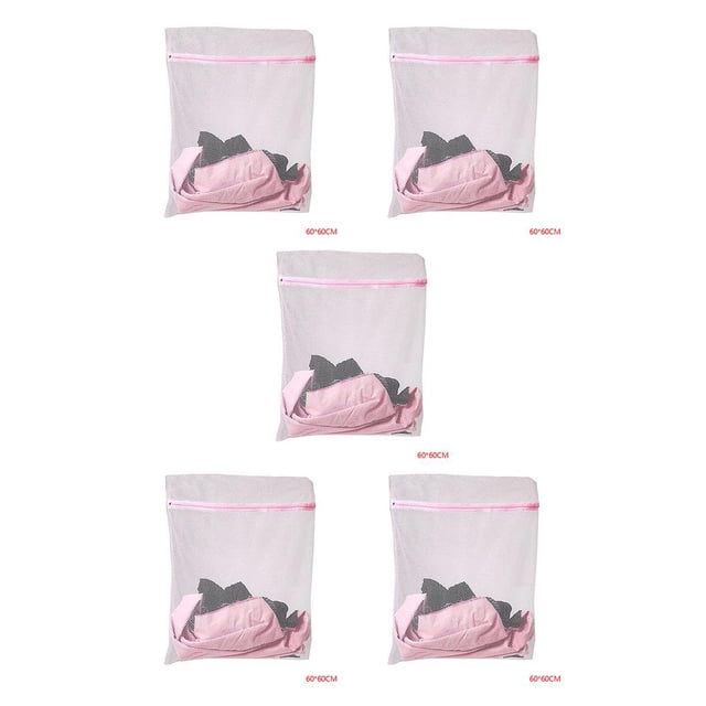 Naiovety Bolsas de lavandería de malla gruesa con cremallera, ropa interior, organizador de red, bolsa de a máquina para sujetador, varios Type6 NO6 Naiovety CBP017246