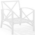 thumbnail image 4 of Crosley Kaplan Patio Arm Chair in Navy and White, 4 of 13
