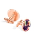 thumbnail image 3 of Jellyfish Men's Stainless Steel Cufflink Set for Formal Attire, Wedding, Business Meeting, 3 of 6