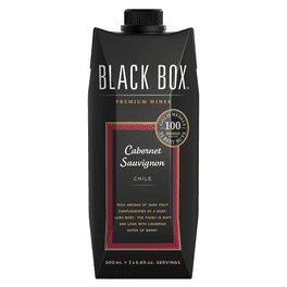 Black Box Merlot Red Wine, 3L Box, 13.5% ABV - Walmart.com
