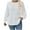 White, variant on Posijego Women's Plus Size Sweatshirts Fashion Fall Long Sleeve Crew Neck Pullover Sweatshirt Tops