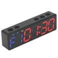 thumbnail image 2 of Temporizador de gimnasio, temporizador de intervalos de entrenamiento portátil, reloj de Fitness, pantalla Digital grande con imán potente incorporado, 2 of 8