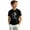 Black, variant on Casual Tee for Baby Boy Scotland Print Short Sleeve Sporty Graphic Crop Tank Tops for Kids Size 1-2T