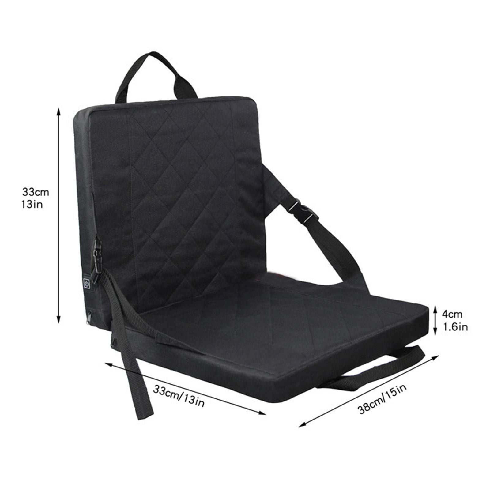 HGUIM Portable Heated Seat Cushion Pad Hunting Seat Cushion Heated USB  Power with 3 Levels Fast Heating Warm Seat Pads for Office Park Boat  Stadium