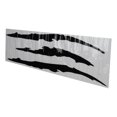 thumbnail image 4 of Car Body Sticker, 2PCS Car Scratch Decal PVC Easy Operation Universal Fashionable  For Decoration Black, 4 of 8