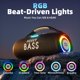 thumbnail image 5 of Altavoz inalámbrico Bluetooth HEAVY BASS de 80 W con 20 horas de reproducción, 5 of 7