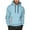 A-Light Blue, variant on Puliio Mens Hoodies Sweatshirts Fall Sleeve Casual Zip Up Hoody Sweatshirt Loose Fit Warm Winter Fall Streetwear Comfortable Soft Plain Hoodie Pullover Tops