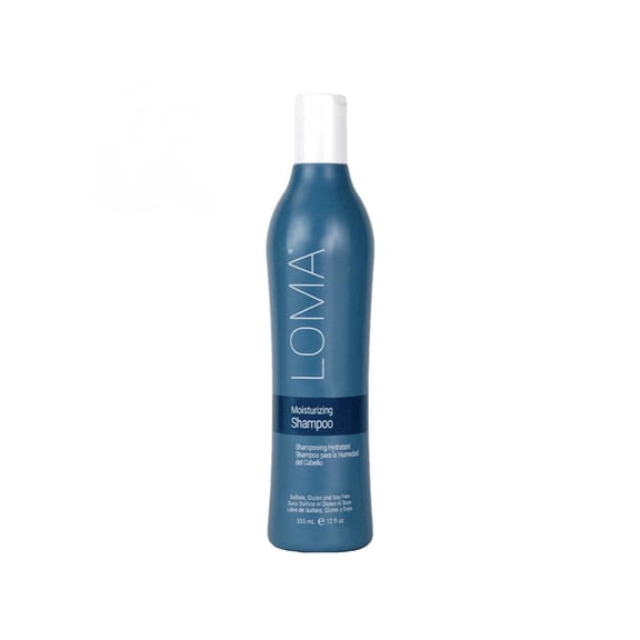 Loma Moisturizing Shampoo for Dry Hair and Scalp, Color-Safe and Sulfate-Free Shampoo, 12 fl oz