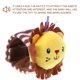 thumbnail image 2 of 1 campana de muñeca para bebé, juguete de peluche con forma de león, juguete educativo., 2 of 7