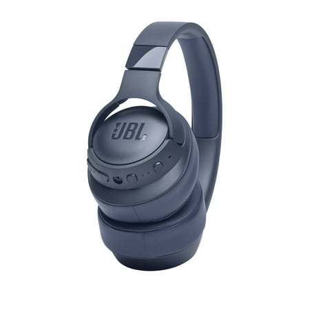 JBL - Tune 760NC Wireless Noise Cancelling Over-Ear Headphones - Blue