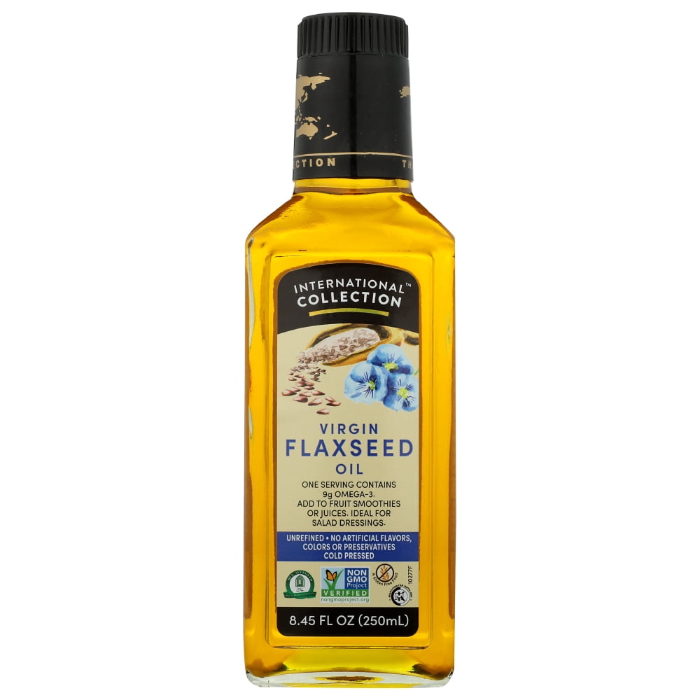 International Collection Flaxseed Oil Virgin, 8.45 Fl Oz