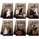 thumbnail image 1 of Toallas de Cocina Ganeen Halloween 6 Piezas Fibra 36x54 cm, 1 of 7