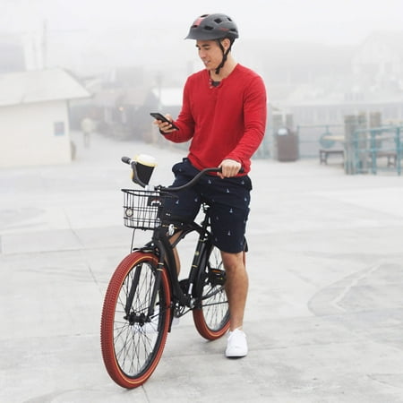 Best Huffy 26" Nel Lusso Cruiser with Perfect Fit Frame Men