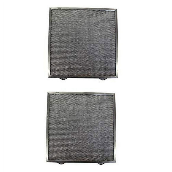 Replacement Aluminum Filters Compatible with Air King GF-01S,G-8105, -9-3/8 x 10-1/2 x 3/8 (2 TS LS 1PT LS) (2-Pack)