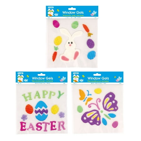 Flomo Easter Window Gel Decorations Style 928t Walmart Com
