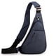 thumbnail image 1 of Mochila bandolera, mochila de viaje, riñonera para hombre, bolso de transporte, 1 of 5