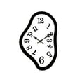 thumbnail image 2 of Melting Clock Silent Sweep Wall Clock Nordic Abstract Fashion Distorted Clock Interior Wall Clock for Gift Shop Living Room, 2 of 7