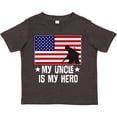 thumbnail image 3 of Inktastic Military Uncle is My Hero US Flag Boys or Girls Toddler T-Shirt, 3 of 5