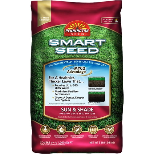 Pennington 3lb Pe Smart Seed Sun & Shade Mix C