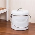 thumbnail image 4 of stanreset 5L Retro Compost Bin Kitchen Trash Bin with Activated Carbon Filter Trash Can, 4 of 6